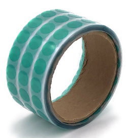 9/16" Round High Temp Polyester Masking Heat Tape Discs/Dots for Powder Coating Paint and Cerakote