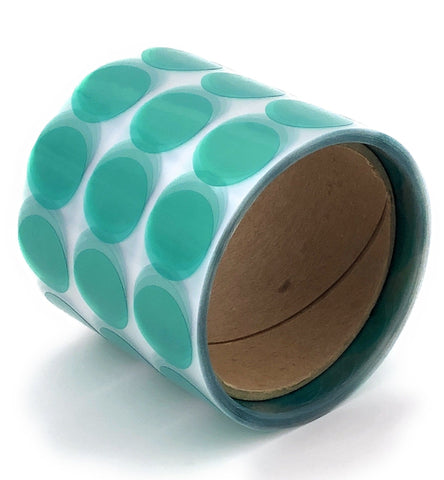 1 1/2" Round High Temp Polyester Masking Heat Tape Discs/Dots for Powder Coating Paint and Cerakote
