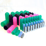 80pc High Temp Silicone Rubber Protective End Cap Kit Powder Coating Paint Set