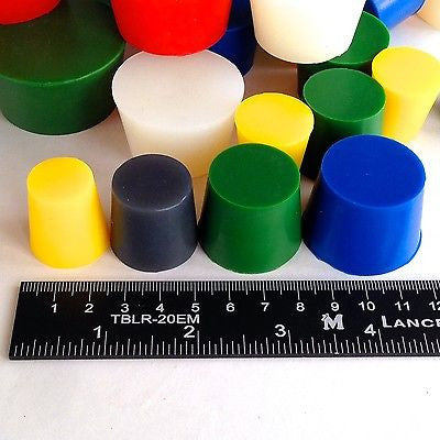 80 Pc 1/16 to 3/4 High Temp Silicone Rubber Tapered Plug Kit - Powde –  High Temp Masking Supply