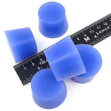 20pc XL High Temp Silicone Rubber Tapered Stopper Plug Kit Powder Coating Paint