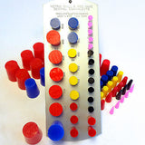 40pc High Temp Silicone Rubber Plug Kit Powder Coating Paint Masking Assortment