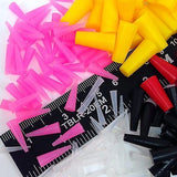 Mega 350pc High Temp Silicone Rubber Plug Cap Kit Powder Coating Paint Masking