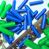 Mega 350pc High Temp Silicone Rubber Plug Cap Kit Powder Coating Paint Masking