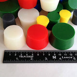 XXLarge 3/4"-2" High Temp Silicone Rubber Stopper Plugs Kit Powder Coating Paint