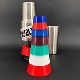 High Temp Masking Supply 7 Pc XXL Silicone Plug Kit For 1.875" to 4" Holes