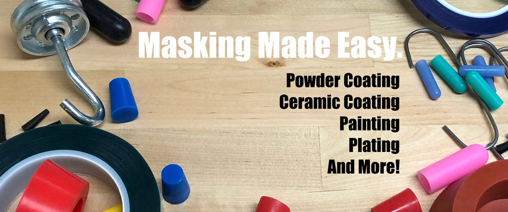 3/4 Round High Temp Polyester Masking Heat Tape Discs/Dots for Powder –  High Temp Masking Supply