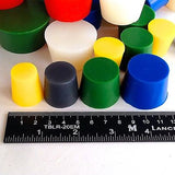 XXLarge 3/4"-2" High Temp Silicone Rubber Stopper Plugs Kit Powder Coating Paint
