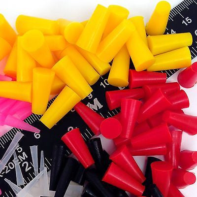 105pcs 8 Different Sizes Silicone Cone Plugs Kit For Covering Holes In  Powder Spraying/ Painting/ Electroplating/ Anodizing