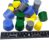 20pc XL High Temp Silicone Rubber Tapered Stopper Plug Kit Powder Coating Paint