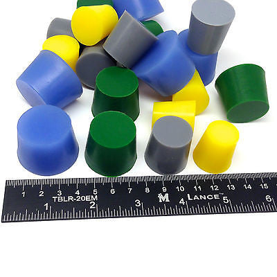 Silicone Tapered Rubber Plugs for Powder Coating, Chrome Plating