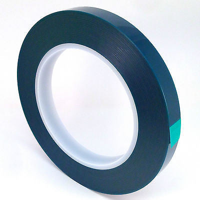 2 X 72 Yards HIGH TEMP Green Polyester Masking Heat Tape Powder Coati –  High Temp Masking Supply