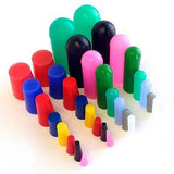 32pc High Temp Silicone Rubber Plug & End Cap Powder Coating Paint Masking Kit