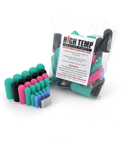Silicone Rubber Cone Tapered Stopper Plugs Powder Coating Paint (length unit: mm Silicone Rubber Cone Tapered Stopper Plugs Powder Coating Paint (length unit: mm