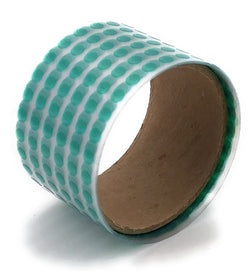 1/4" Round High Temp Polyester Masking Heat Tape Discs/Dots for Powder Coating Paint and Cerakote