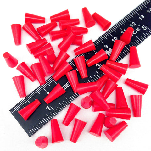 High Temp Masking Supply .187" x .343" STP103 Silicone Rubber Plugs
