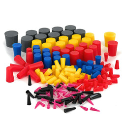 High Temp Silicone Rubber Plugs Caps & Masking Tape for Powder Coating – High  Temp Masking Supply