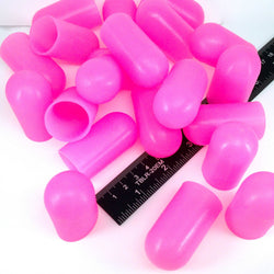 High Temp Masking Supply 1.00 Inch Silicone Rubber Powder Coating Caps